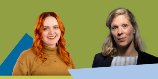 Portraifotoas von zwei Fraunen um die Dreißig