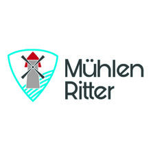 Logo des Vereins Mühlen Ritter: Abbildung mit einer grafischen Mühle